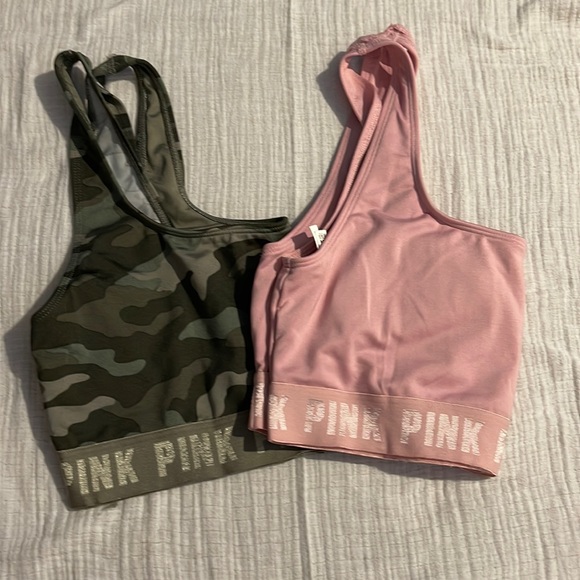 Victorias Secret PINK Sports Bras - Pink & Camo